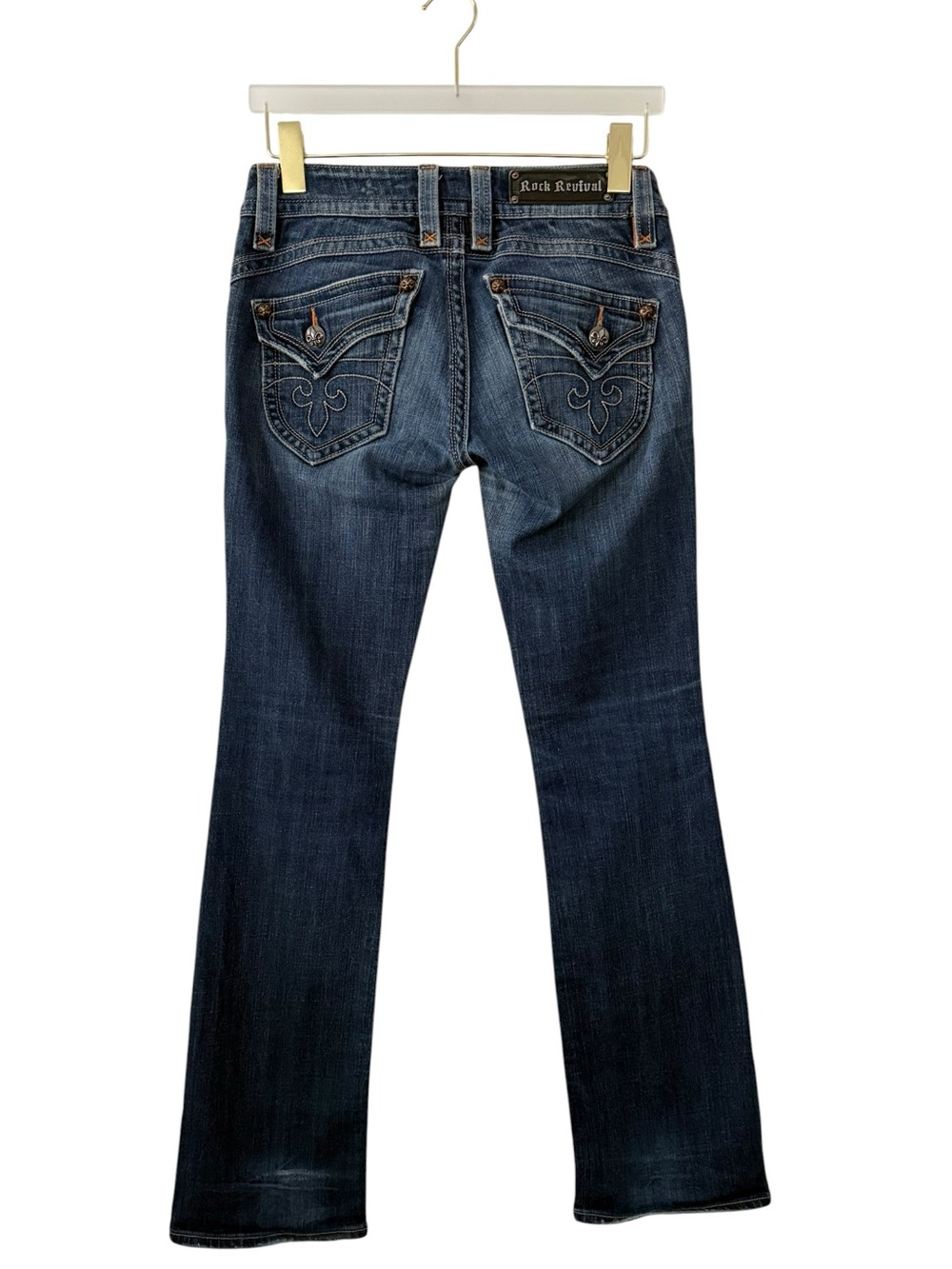Rock Revival Gwen Boot Cut Dark Wash Jeans 28